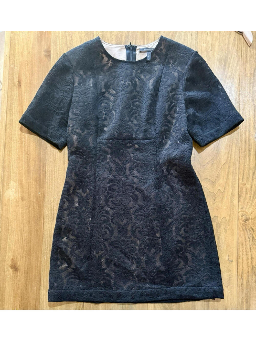 BCBG Max Azria Ceara Black Lace Cocktail Dress Women’s Size 10 Evening Formal